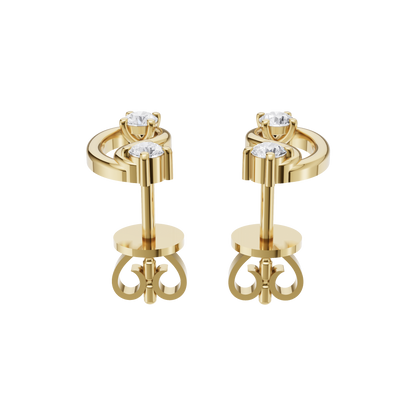Echo Harmony Diamond Earrings