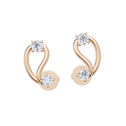 Echo Harmony Diamond Earrings