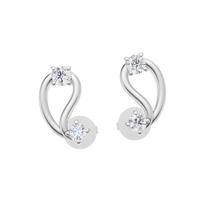 Echo Harmony Diamond Earrings