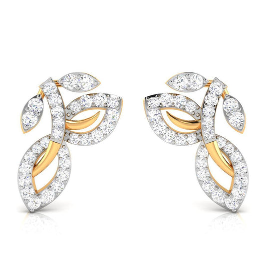 Serenity Charm Diamond Earrings