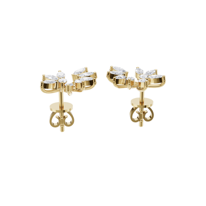 Poppy Elegance Diamond Earrings