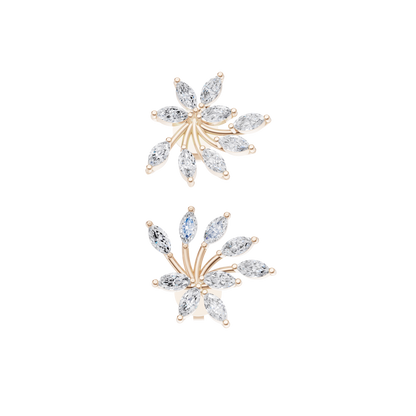 Poppy Elegance Diamond Earrings