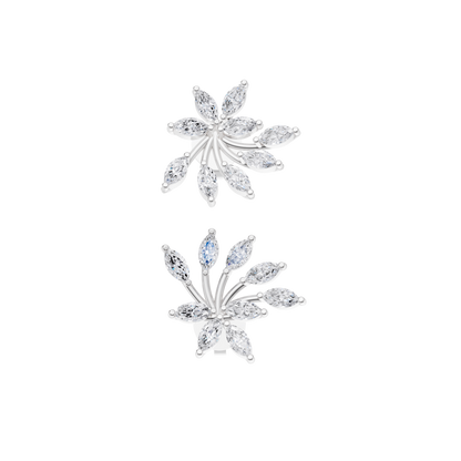 Poppy Elegance Diamond Earrings