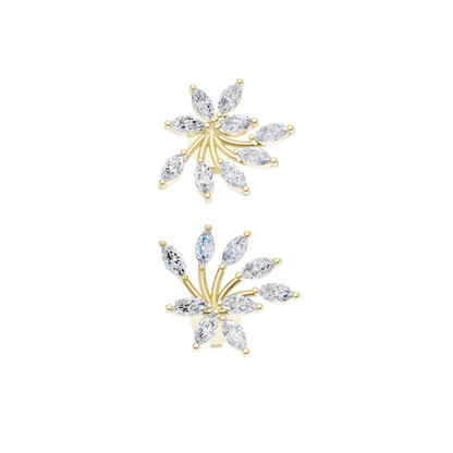 Poppy Elegance Diamond Earrings