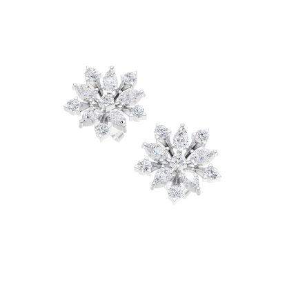 Charm Bloom Diamond Earrings