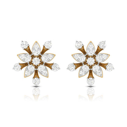 Charm Bloom Diamond Earrings