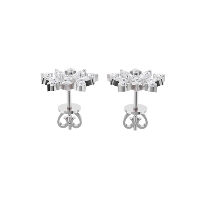 Charm Bloom Diamond Earrings