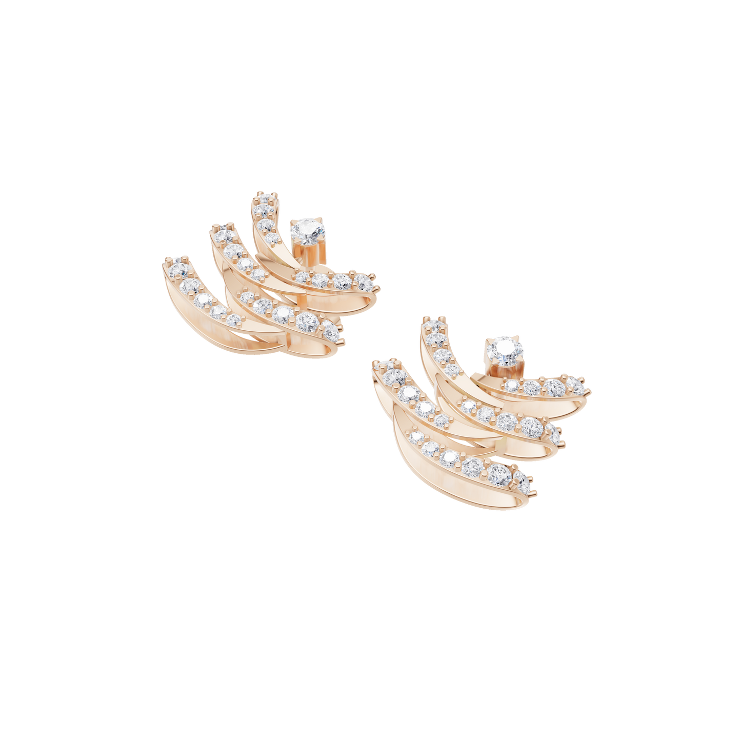 Aster Aura Diamond Earrings