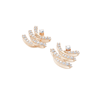 Aster Aura Diamond Earrings