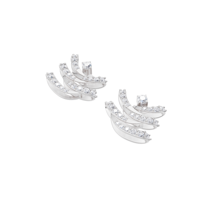 Aster Aura Diamond Earrings