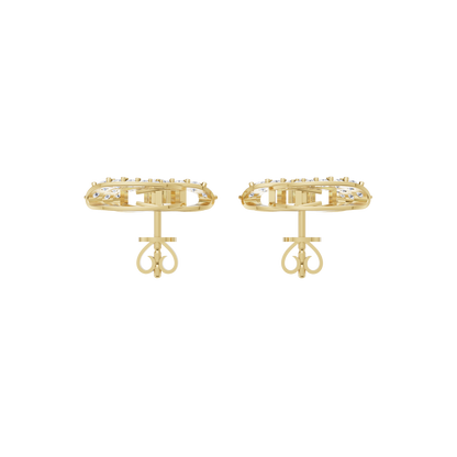 Aster Aura Diamond Earrings