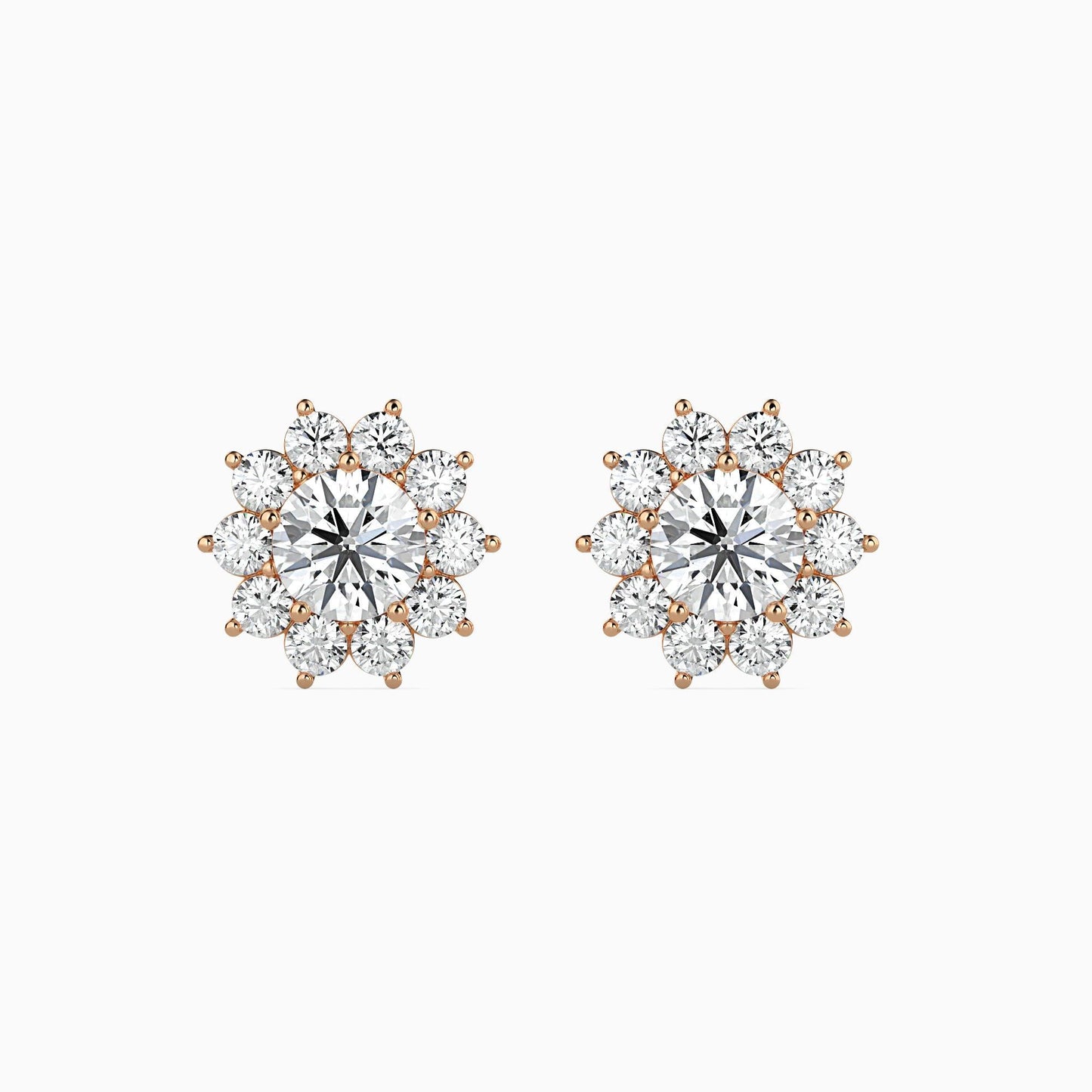 Starlit Garden Solitaire Earrings