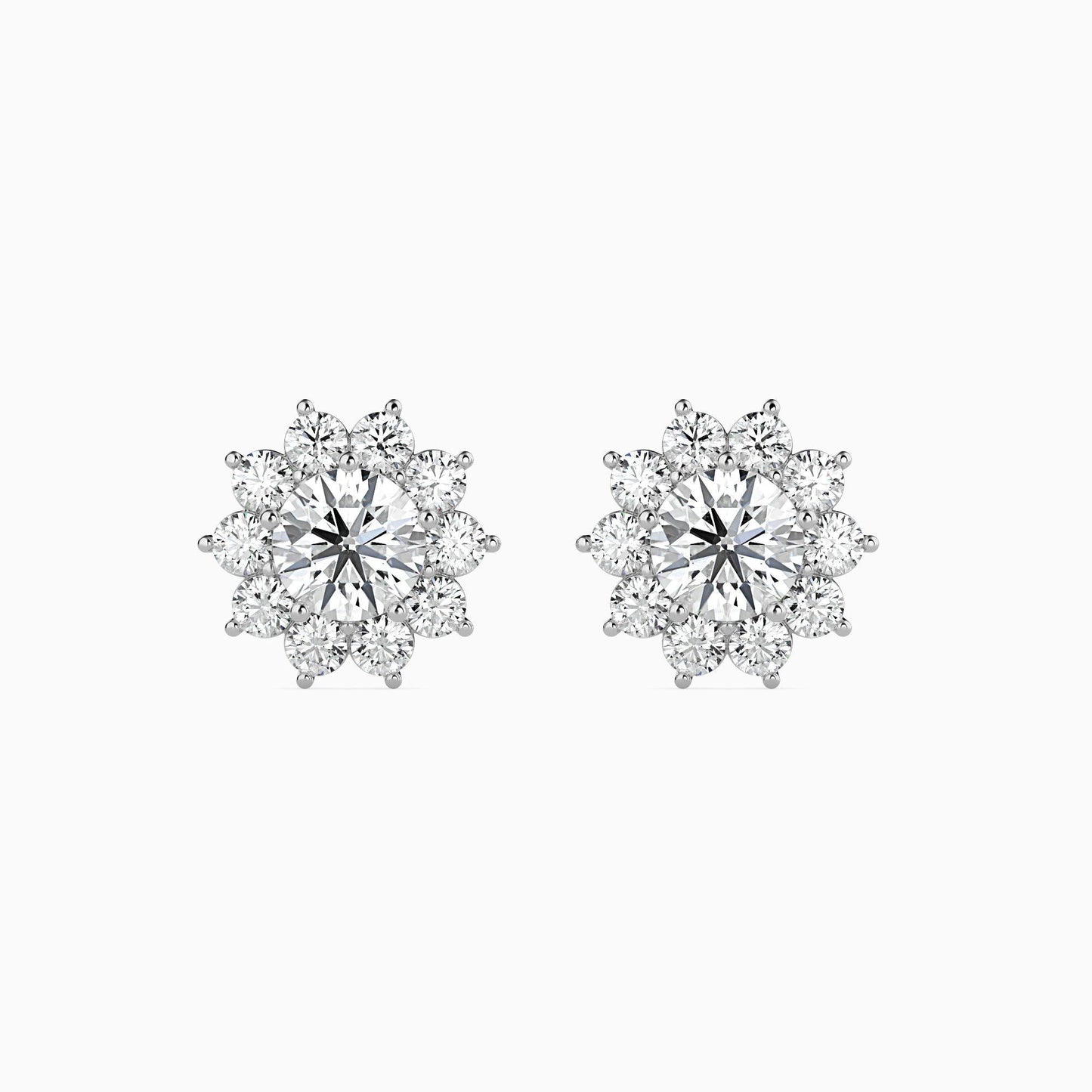 Starlit Garden Solitaire Earrings
