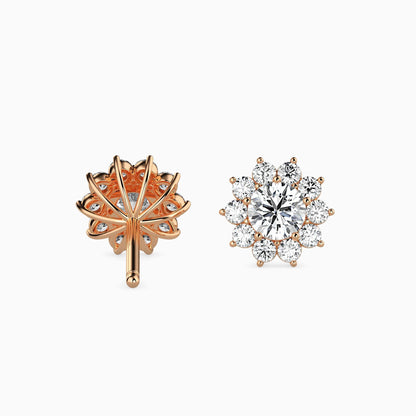 Starlit Garden Solitaire Earrings