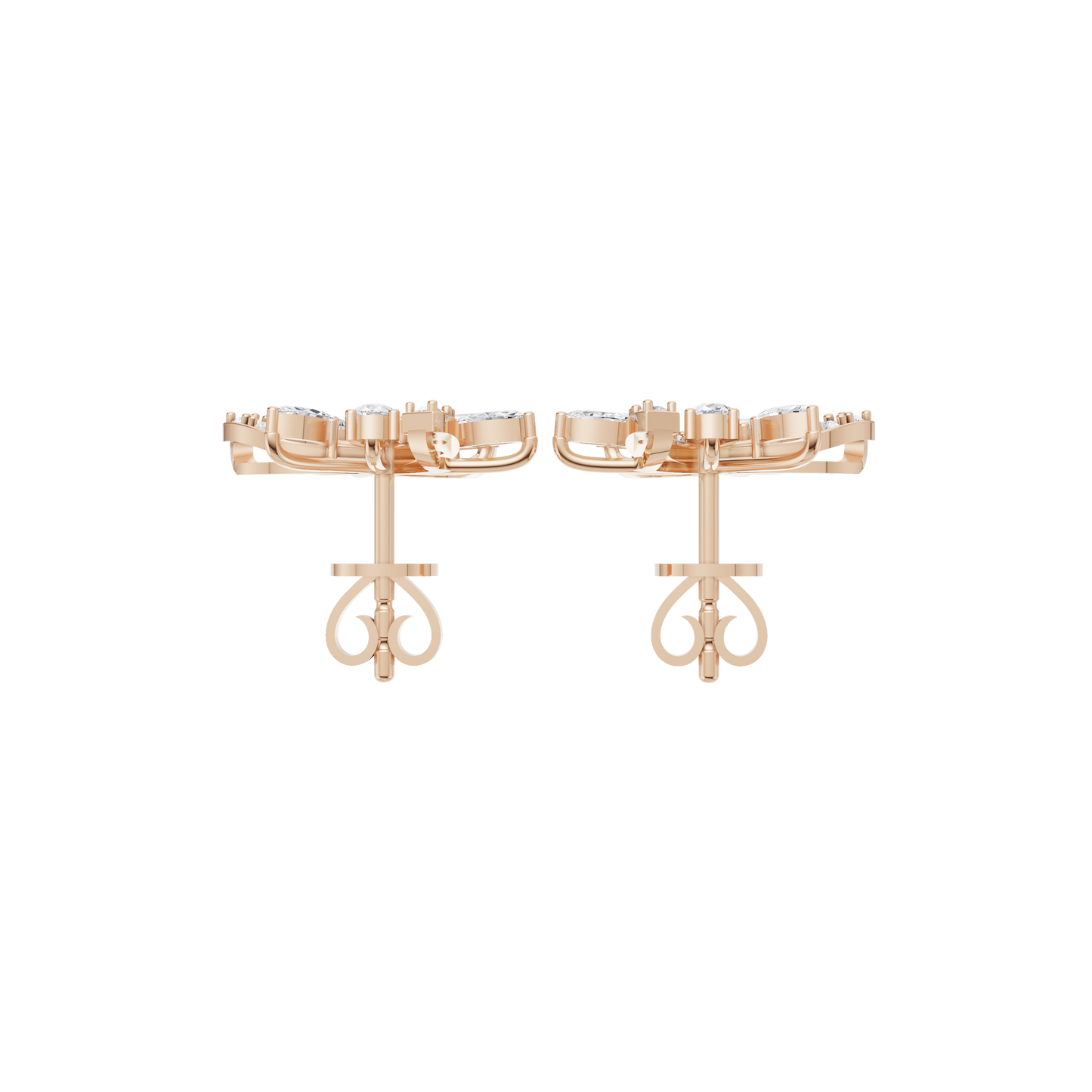 Etheral Prism Diamond Earrings