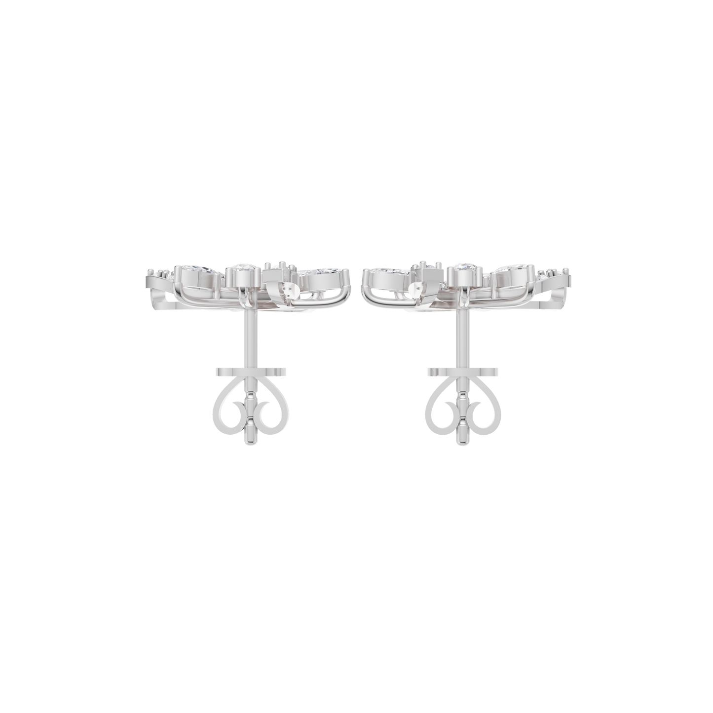 Etheral Prism Diamond Earrings