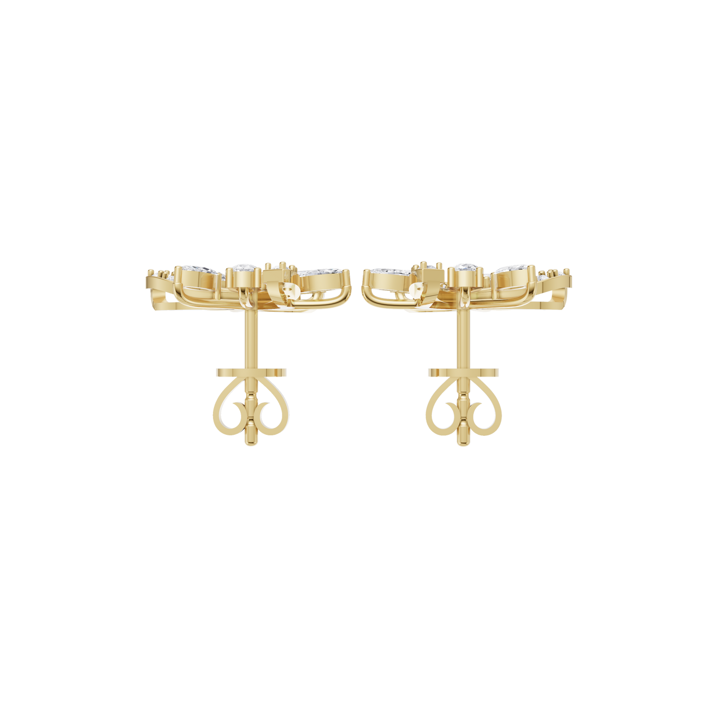 Etheral Prism Diamond Earrings