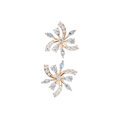 Etheral Prism Diamond Earrings