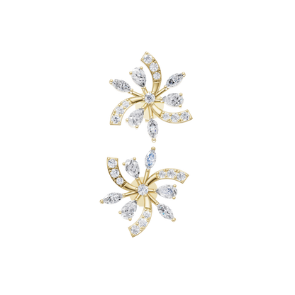 Etheral Prism Diamond Earrings