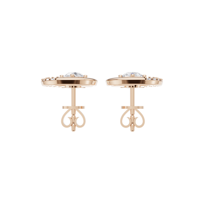 Boundless Radiance Solitaire Diamond Earrings