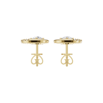 Boundless Radiance Solitaire Diamond Earrings