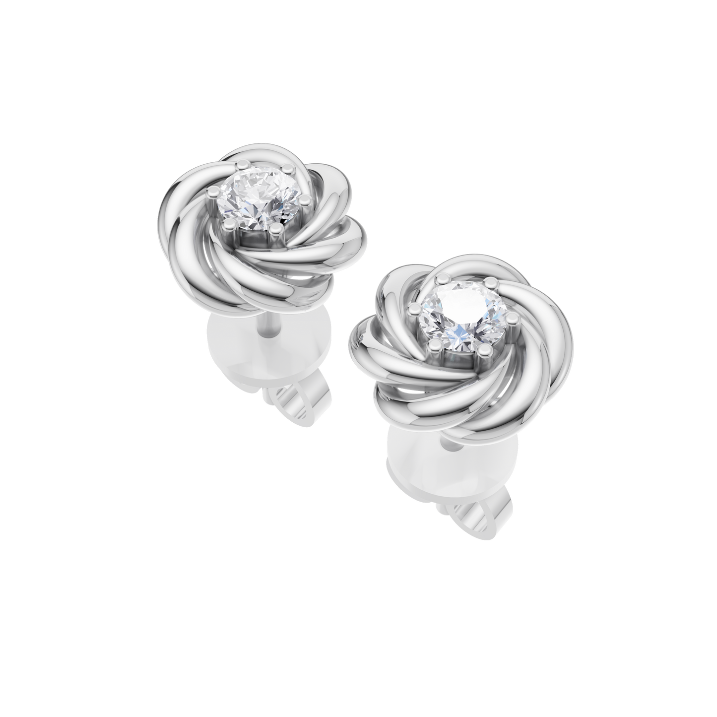 Blissful Bloom Diamond Earrings