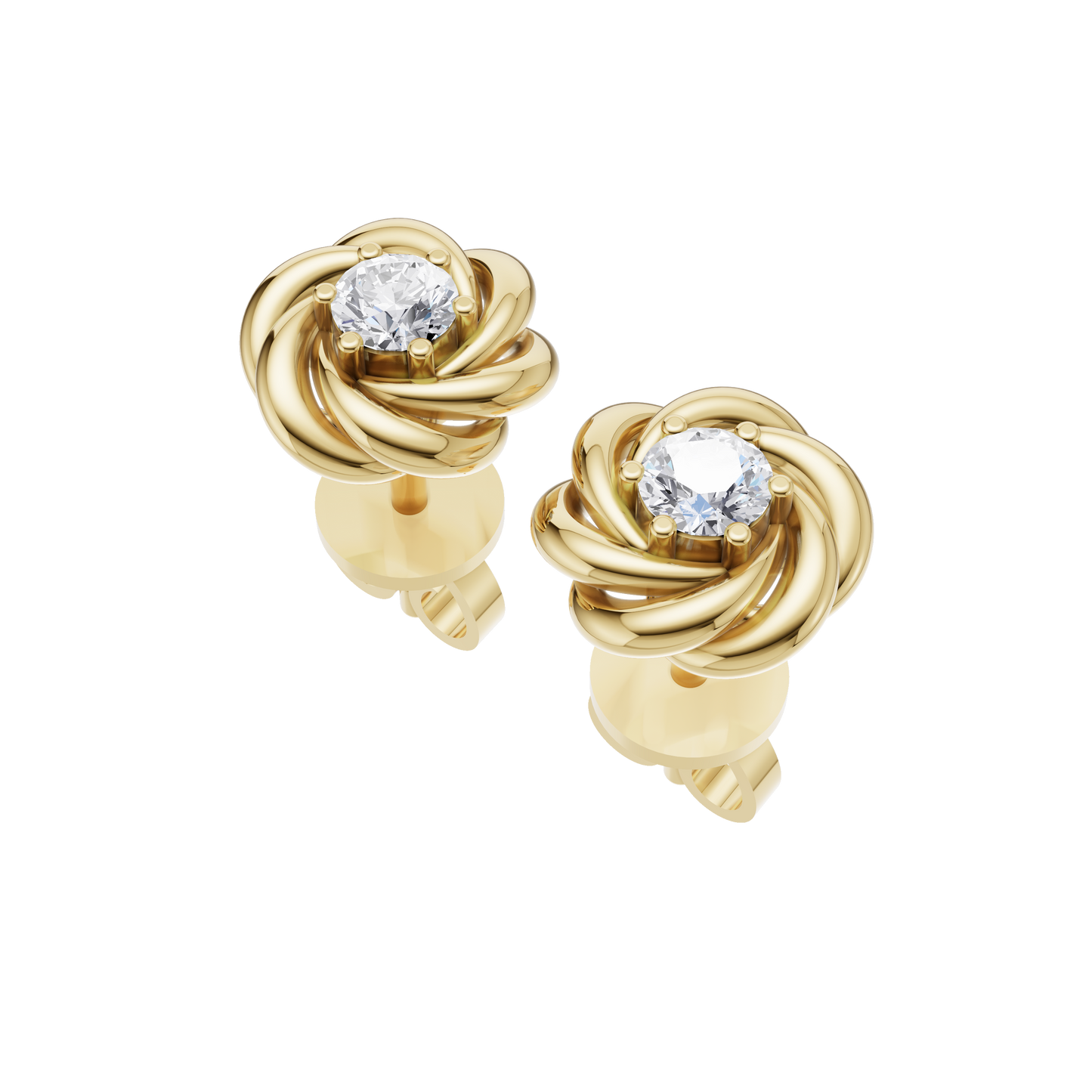 Blissful Bloom Diamond Earrings