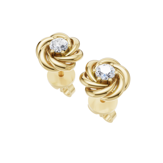 Blissful Bloom Diamond Earrings