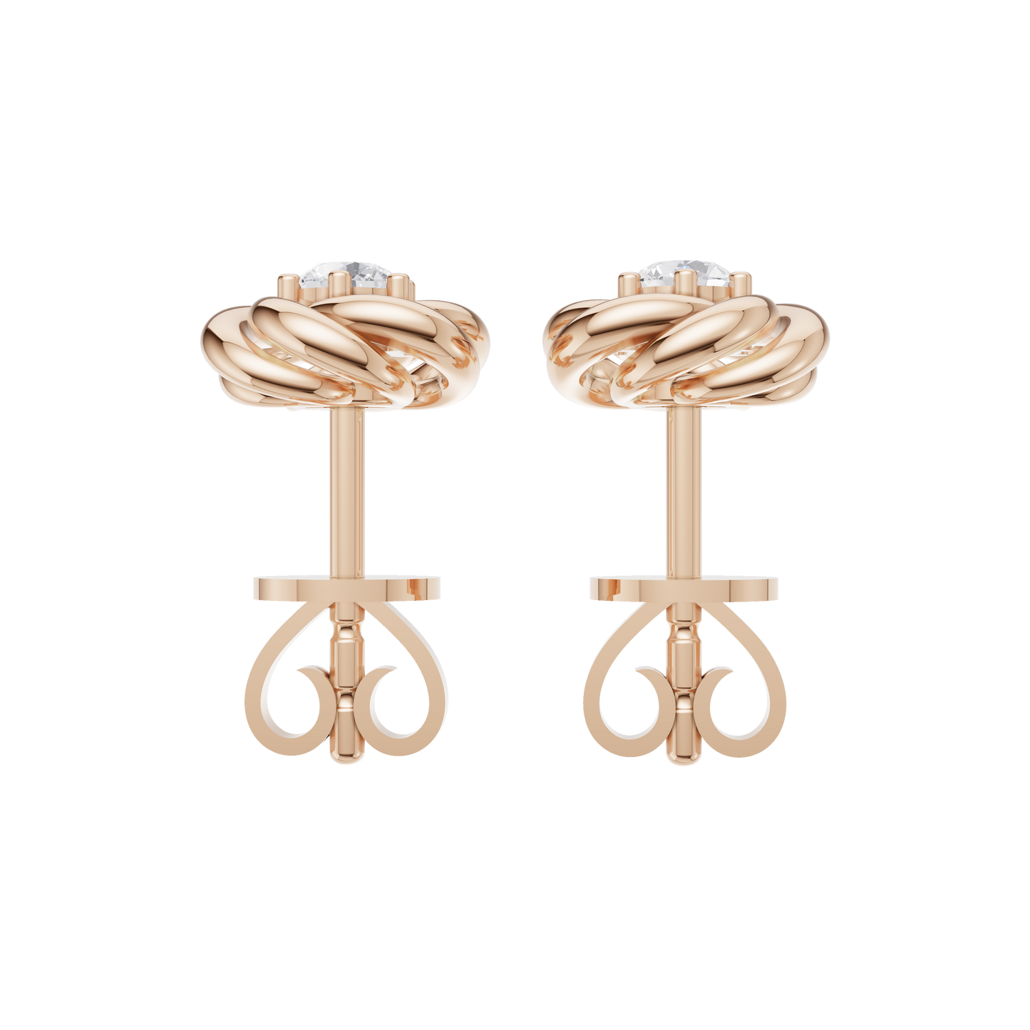 Blissful Bloom Diamond Earrings