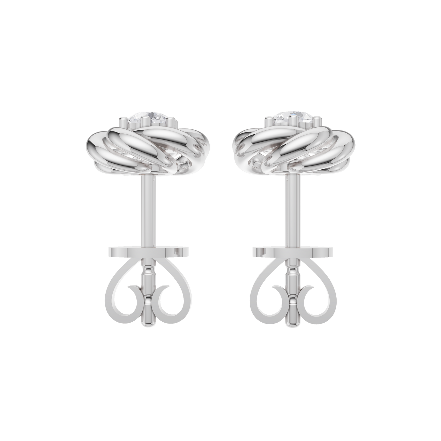 Blissful Bloom Diamond Earrings