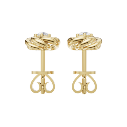 Blissful Bloom Diamond Earrings