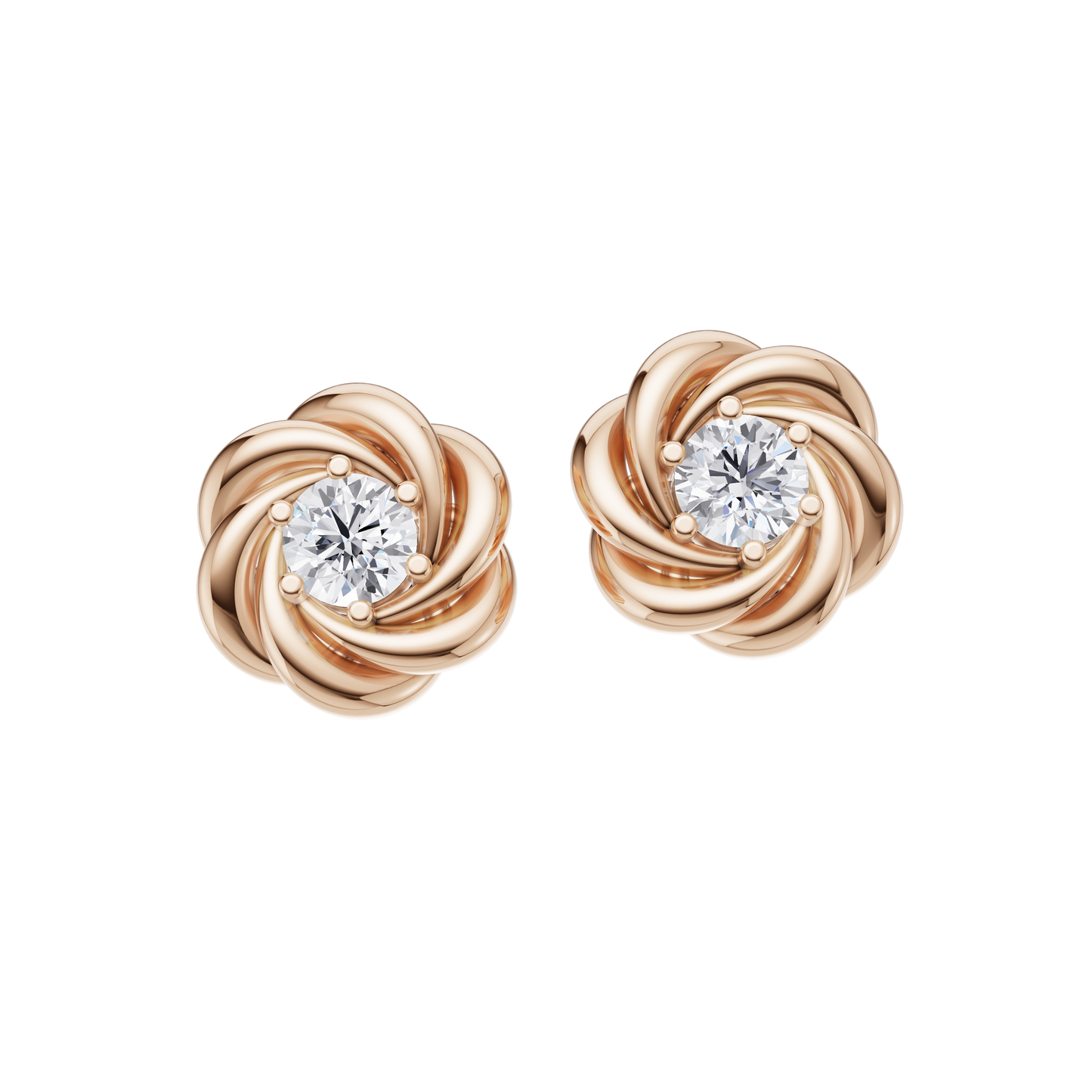 Blissful Bloom Diamond Earrings