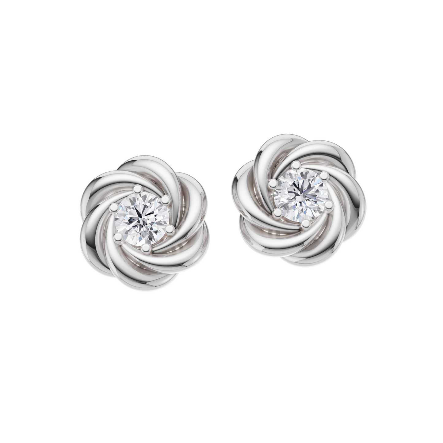 Blissful Bloom Diamond Earrings
