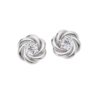 Blissful Bloom Diamond Earrings