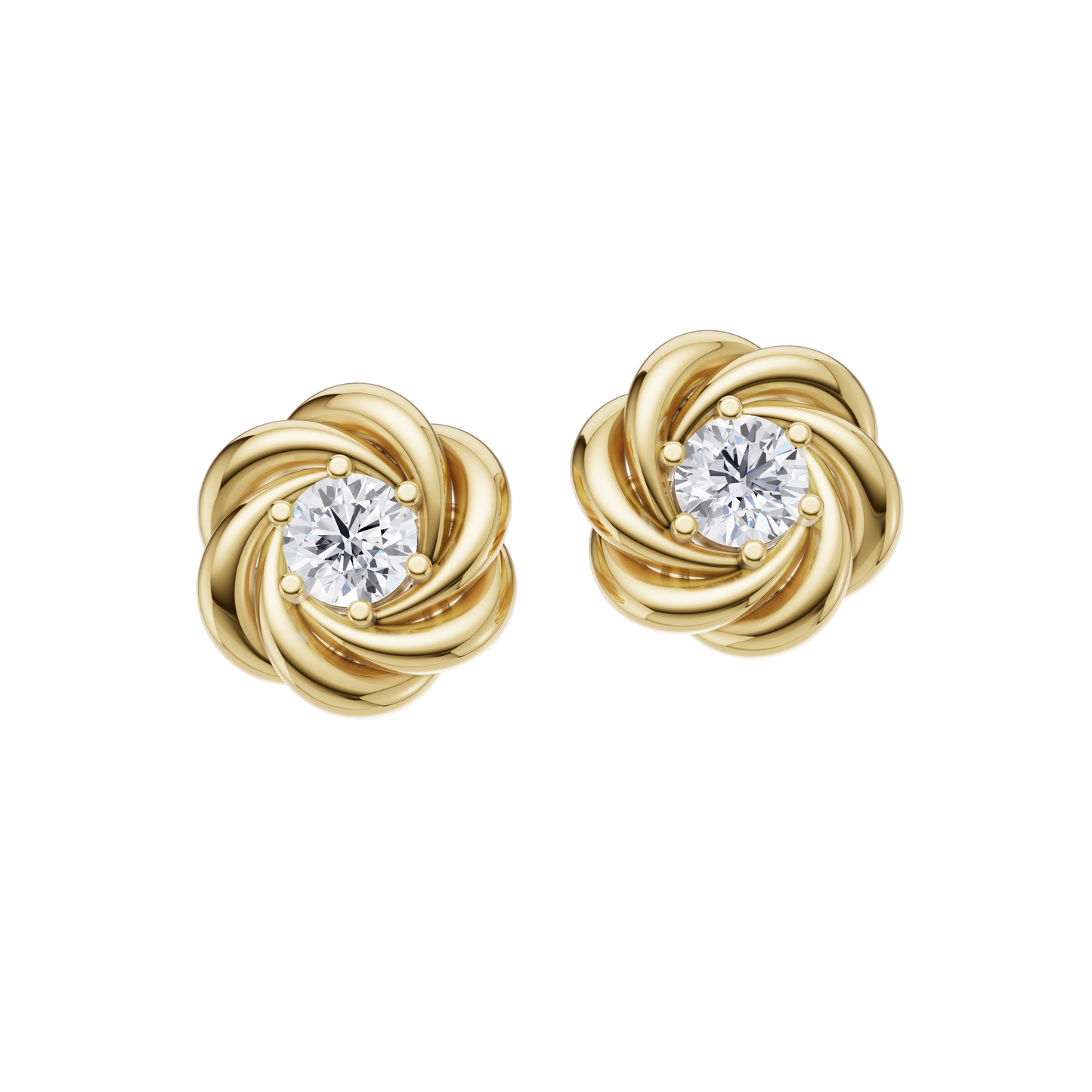 Blissful Bloom Diamond Earrings