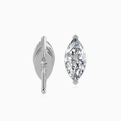 1.5 Carat Marquise Solitaire Studs