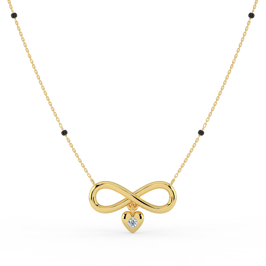 Forever Love Lab Diamond Mangalsutra