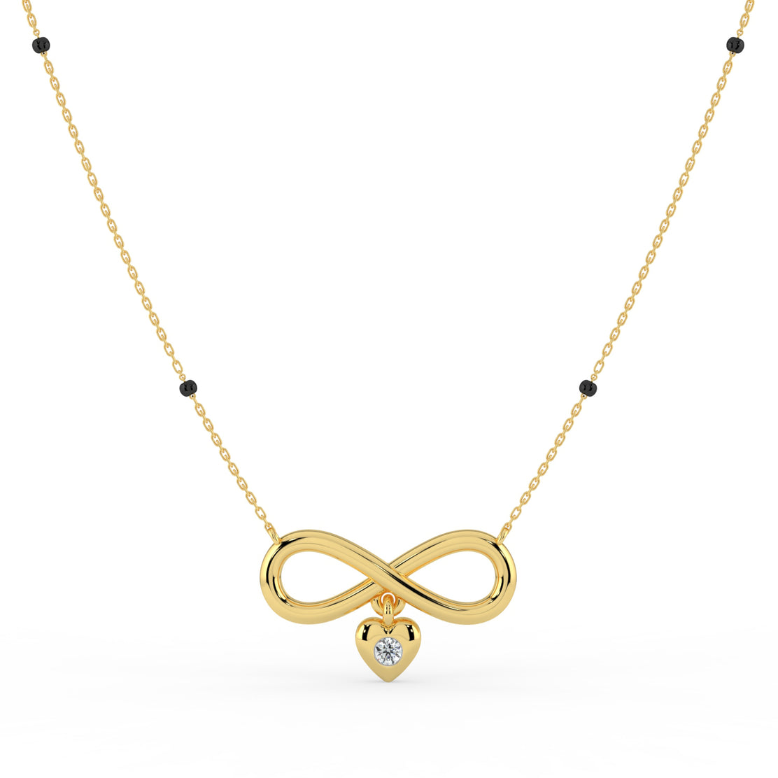 Forever Love Lab Diamond Mangalsutra