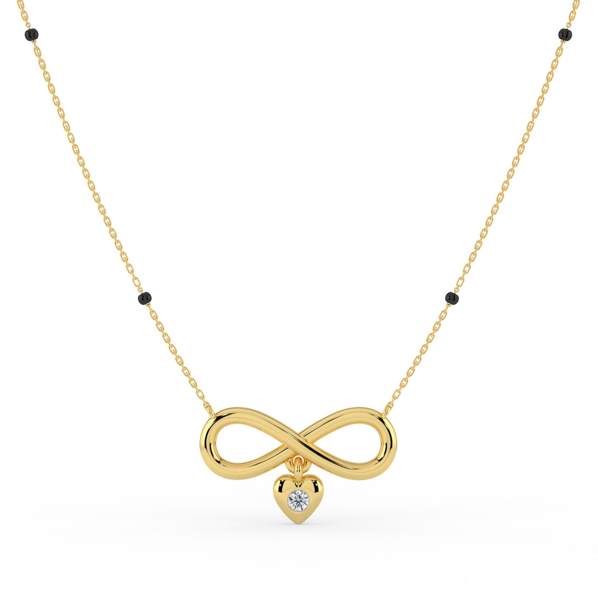 Forever Love Lab Diamond Mangalsutra