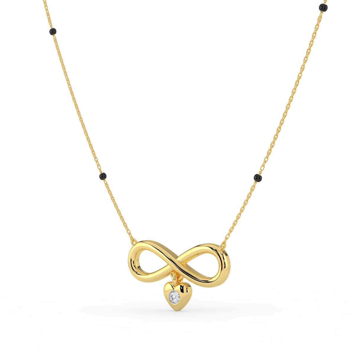 Forever Love Lab Diamond Mangalsutra