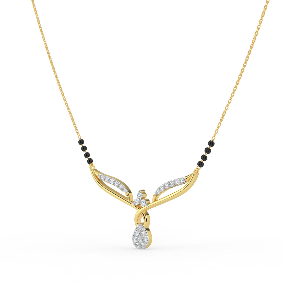 Regal Elegance Lab Diamond Mangalsutra
