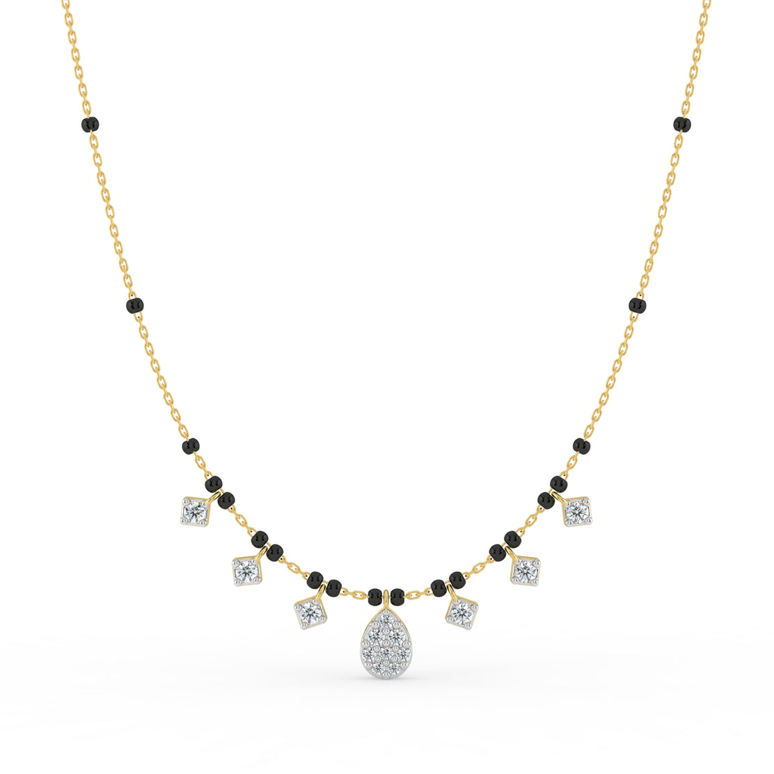 Amorette Lab Diamond Mangalsutra