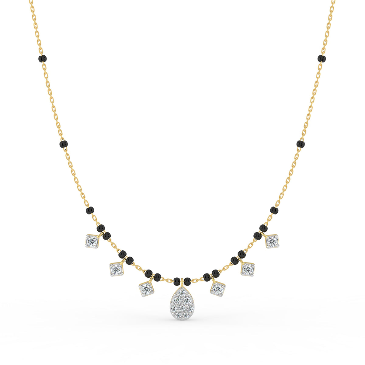 Amorette Lab Diamond Mangalsutra