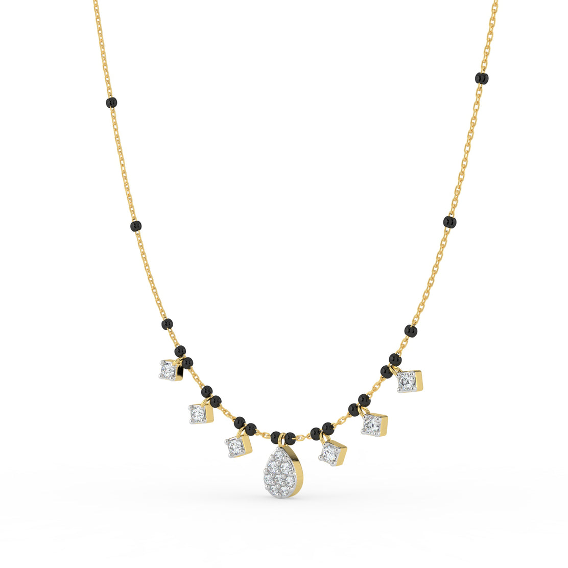 Amorette Lab Diamond Mangalsutra
