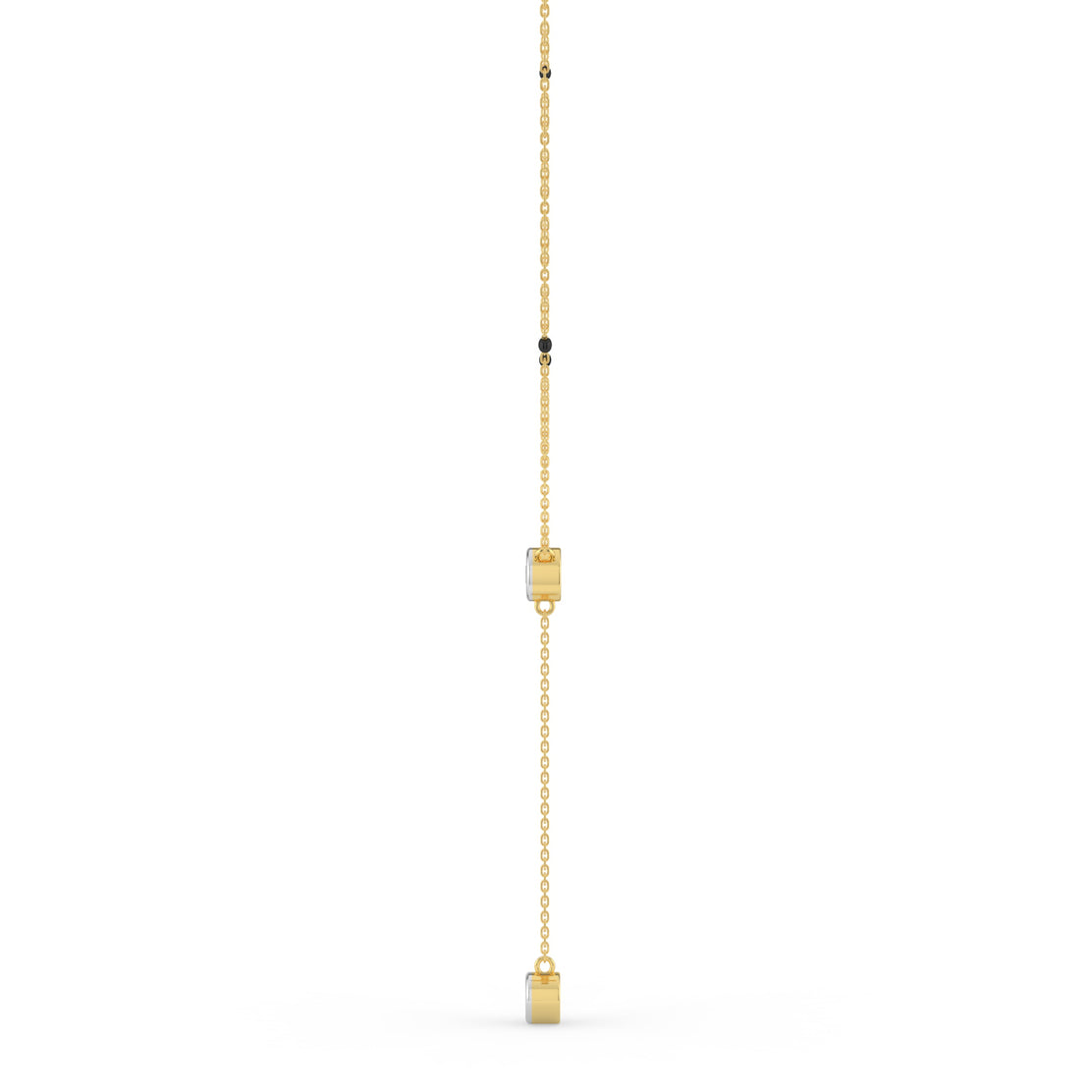 Classic Lariat Lab Diamond Mangalsutra