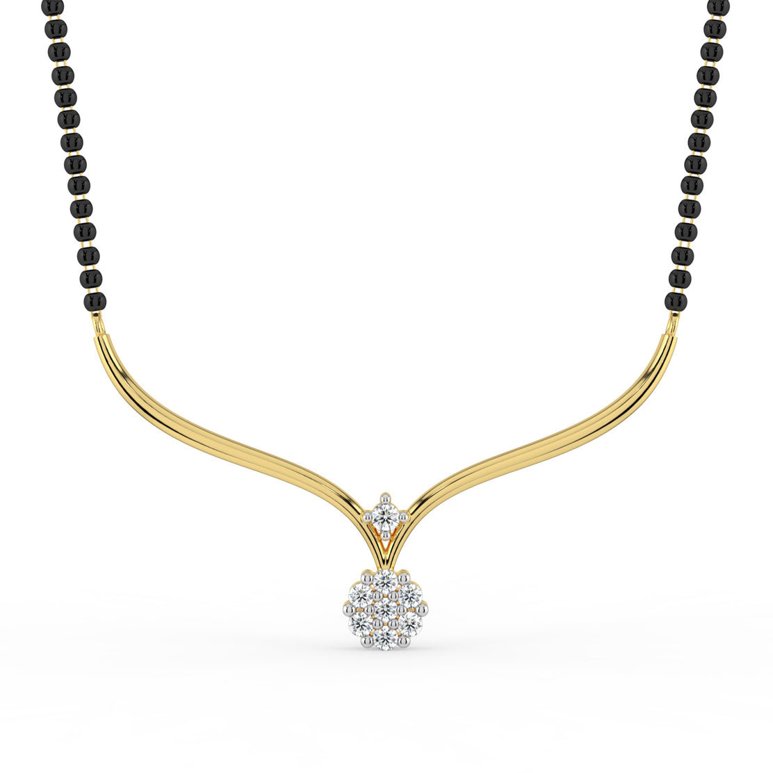 Synergy of Souls Lab Diamond Mangalsutra