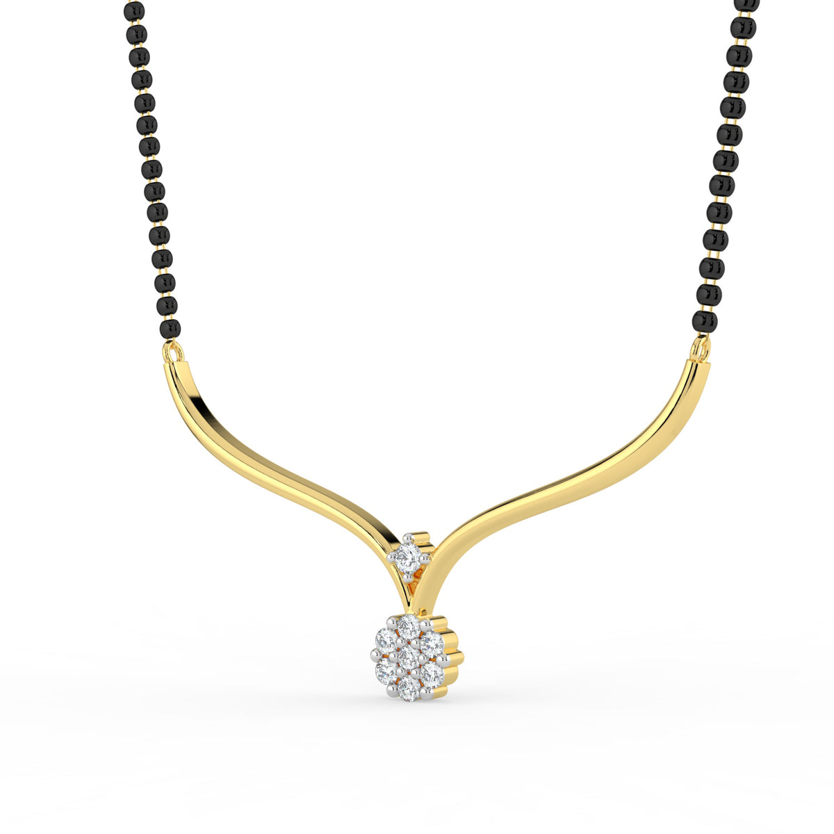 Synergy of Souls Lab Diamond Mangalsutra