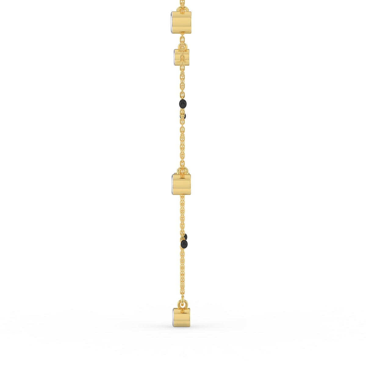 Dainty Drops Lab Diamond Mangalsutra