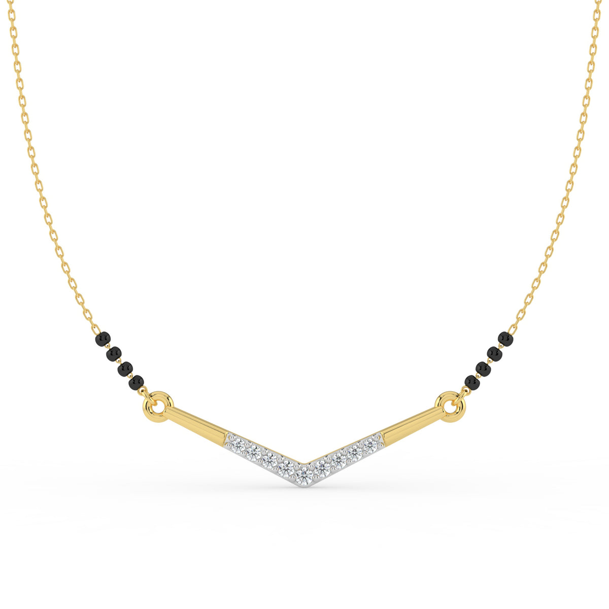 Signature Lab Diamond Mangalsutra
