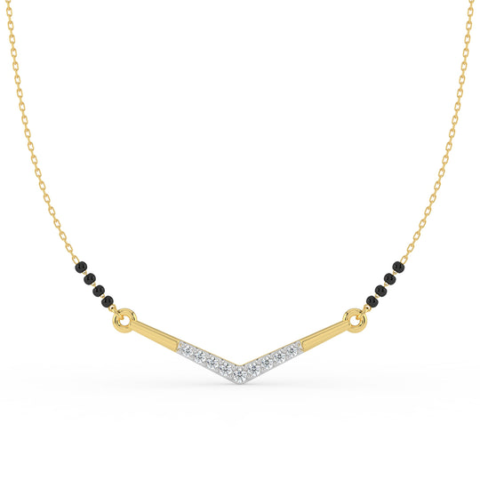 Signature Lab Diamond Mangalsutra